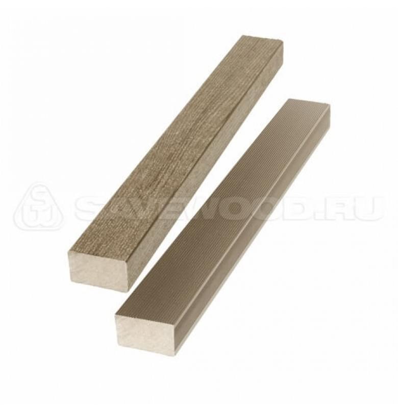 Брус лавочный ДПК SaveWood тик 4 пог.м.